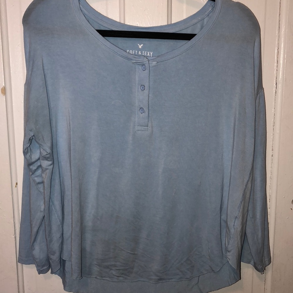 American eagle soft and sexy 3/4 sleeve